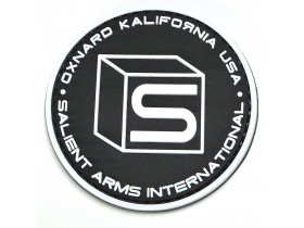 SAI Logo Badge (Black and White)
